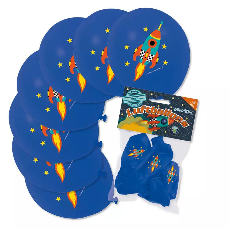 Geburtstagdeko Ballon Space