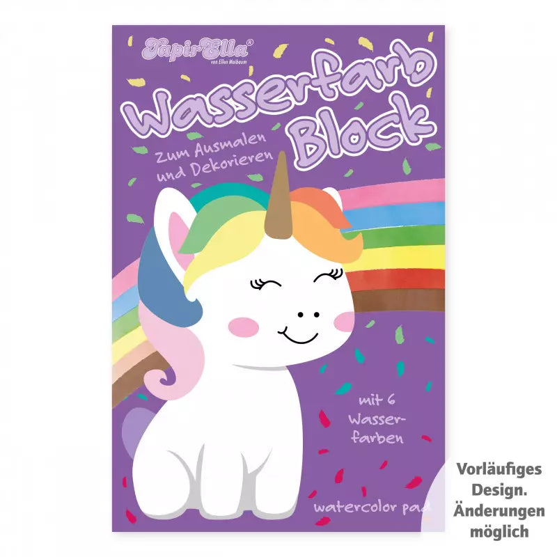 Magischer Malblock Einhorn