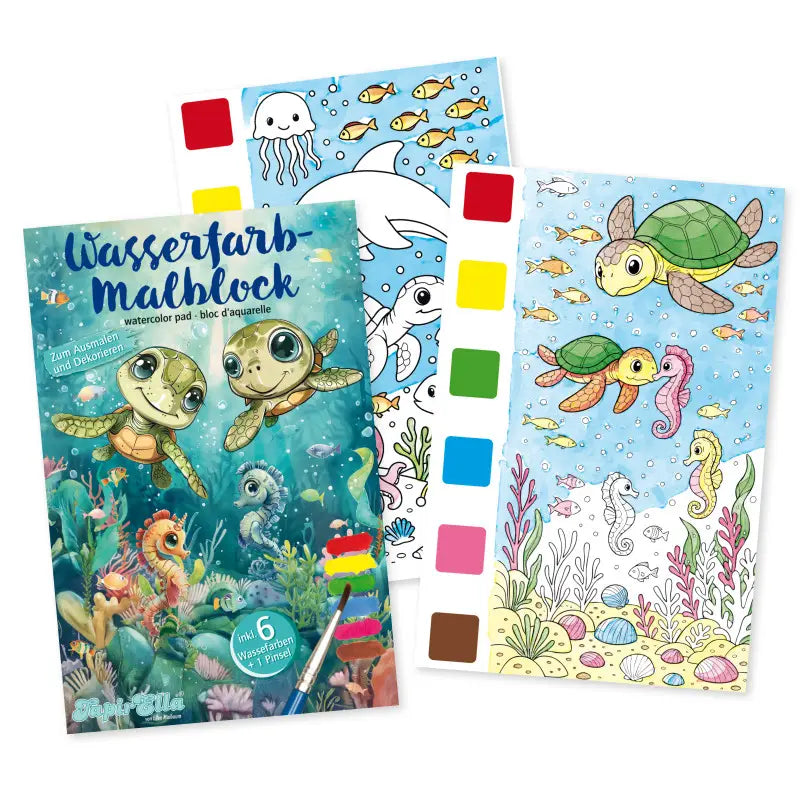 Magischer Malblock Unterwasserwelt