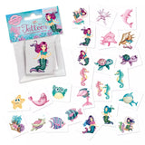 Kinder Mini Tattoo Set Meerjungfrau