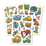 Kinder Tattoo Tapirella Baustelle