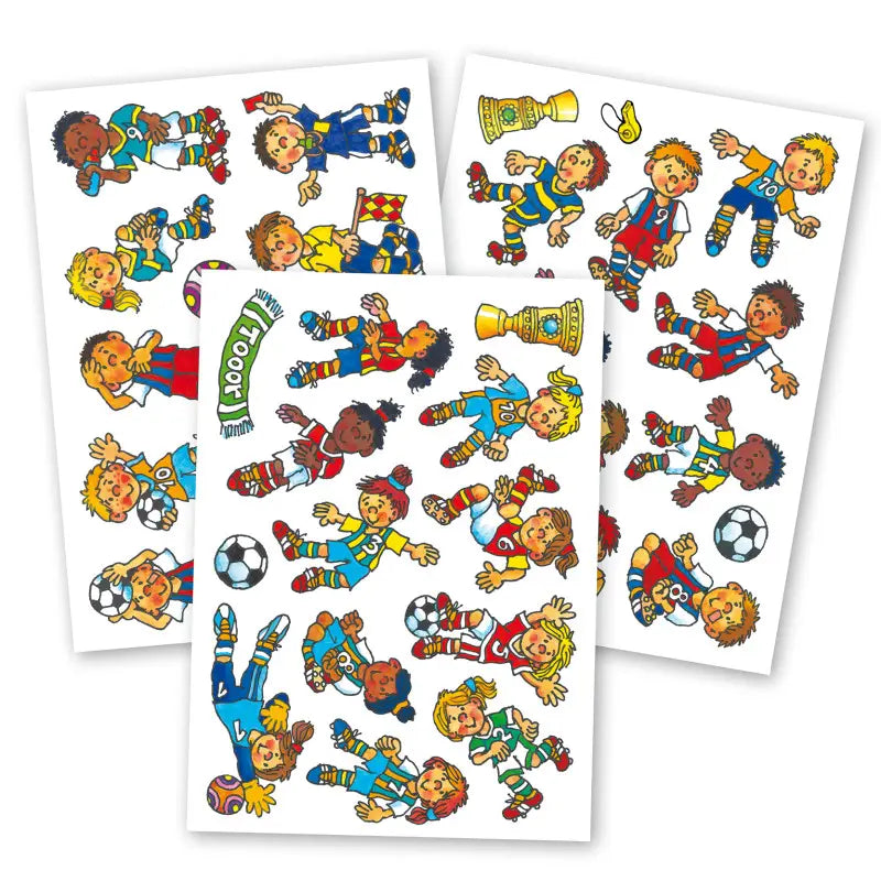 Kinder Tattoo Tapirella Fussball