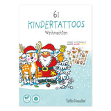 Kinder Tattoo Tapirella Weihnachten