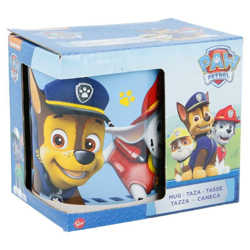 Kinder Keramiktasse Comic Paw Patrol Blau