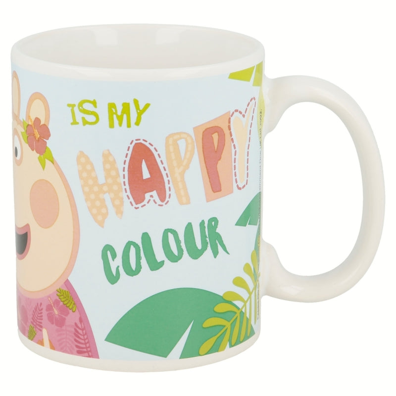 Kinder Keramiktasse Comic Peppa Wutz