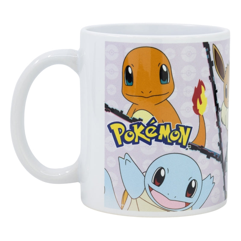 Kinder Keramiktasse Comic Pokémon Freunde