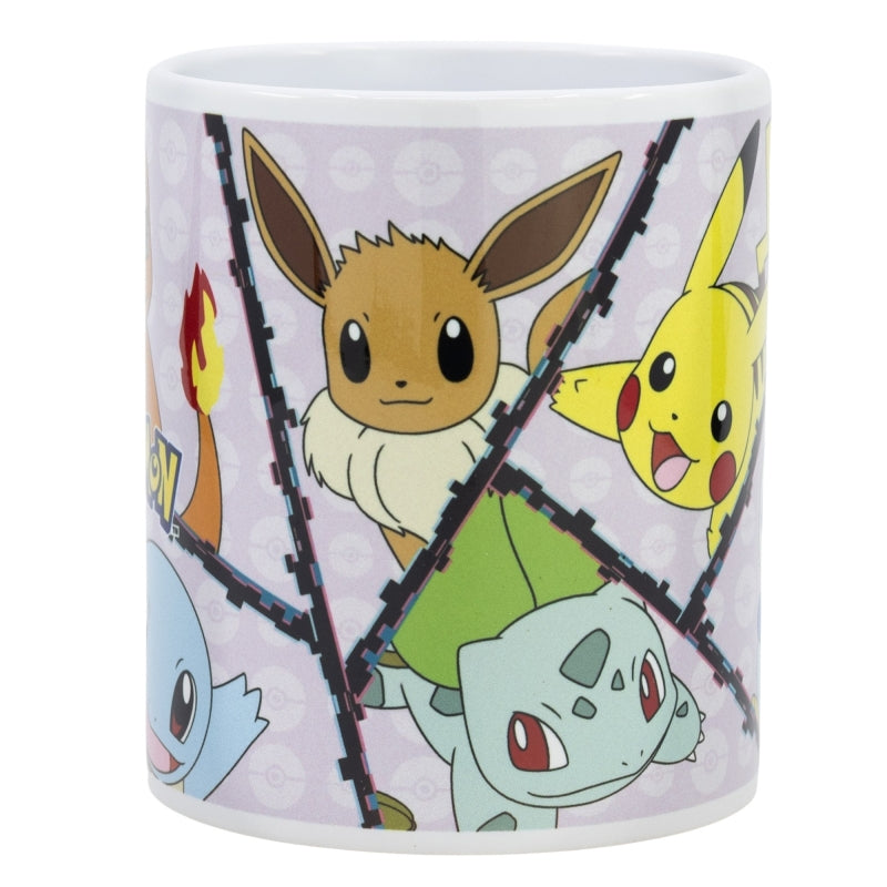 Kinder Keramiktasse Comic Pokémon Freunde