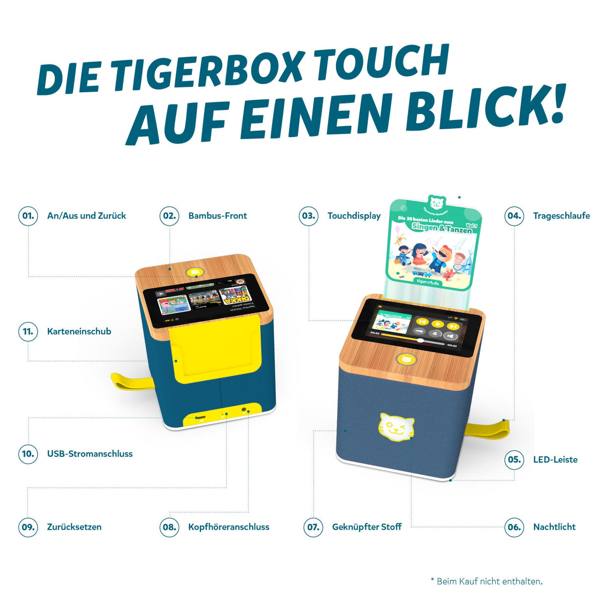 tigerbox TOUCH PLUS petrol - Swiss-Edition (Kopie)