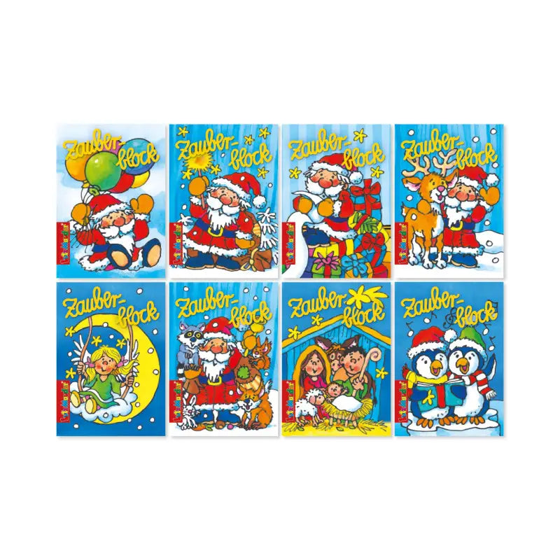 Zauberblock A8 Weihnachten assortiert