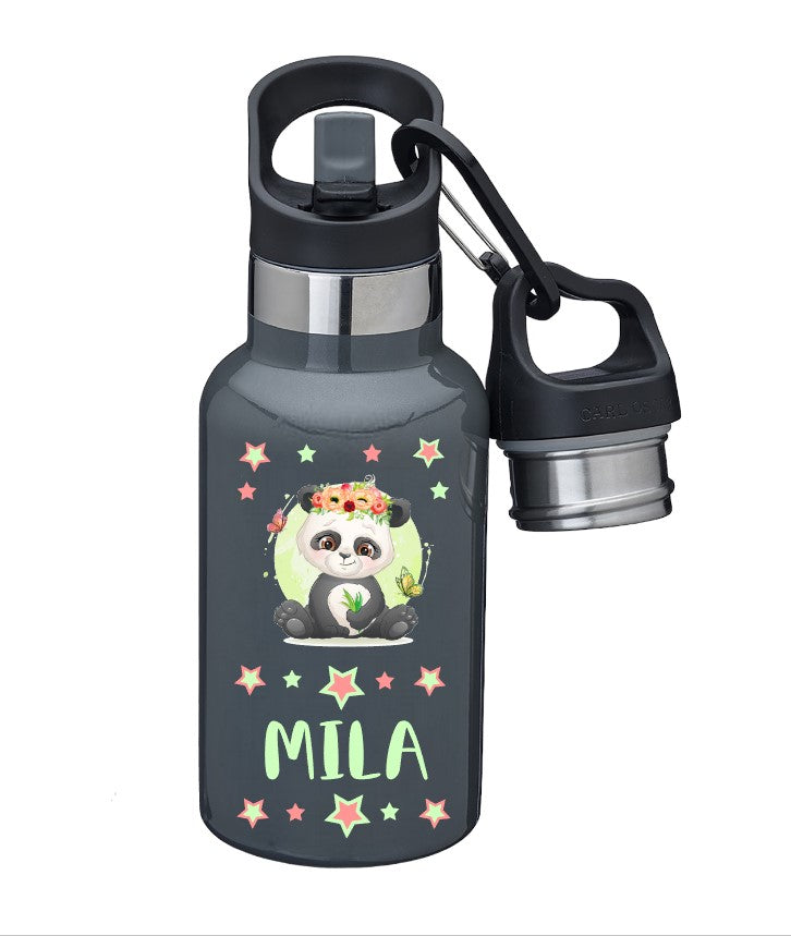 Kinder Thermosflasche Carl Oscar TEMPflask 350ml Grau
