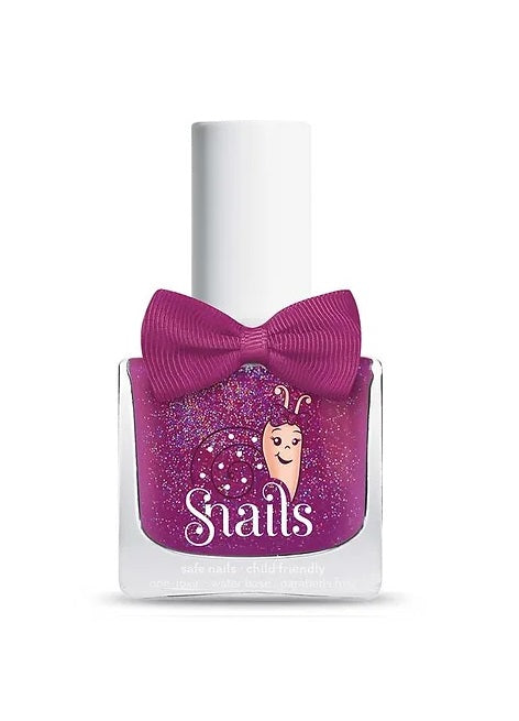 Kindernagellack Snails Violett Glitzer