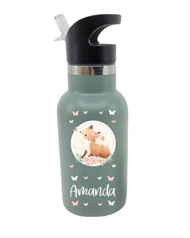 Kinder Thermosflasche Fresk 350ml Grün