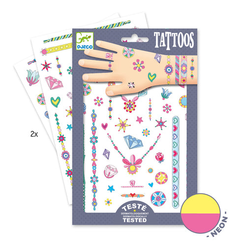 Kinder Tattoo Schmuck 2 Bögen