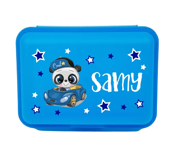 Znünibox mit Trennschale Cyan