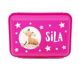 SET Znünibox mit Trennschale und Camelbak Kids Pink