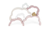Label Label Regenbogen Puzzle Wolke Rosa