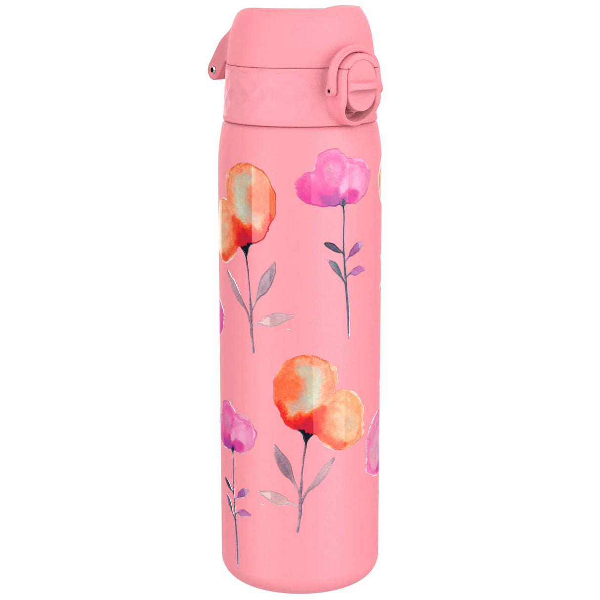Edelstahl Trinkflasche Ion8 500ml Blume