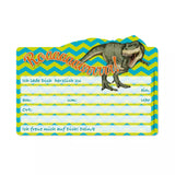 Einladungskarten Kindergeburtstag Dinosaurier