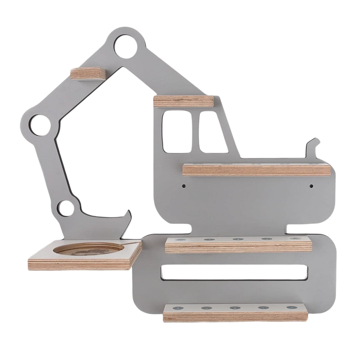 Tonie Regal Bagger Grau