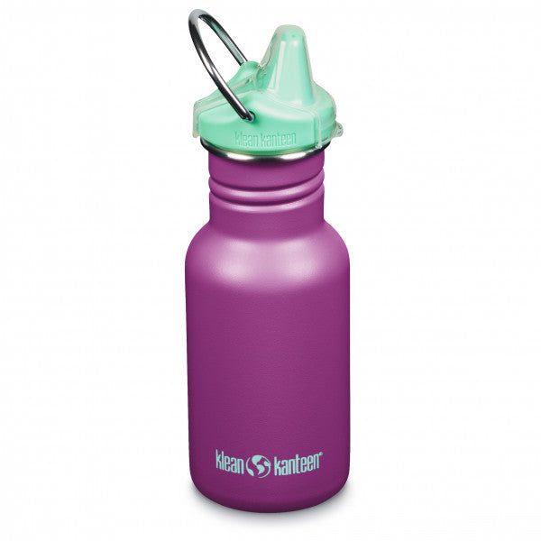 Kinder Edelstahl Trinkflasche Klean Kanteen Sippy 355ml Lila