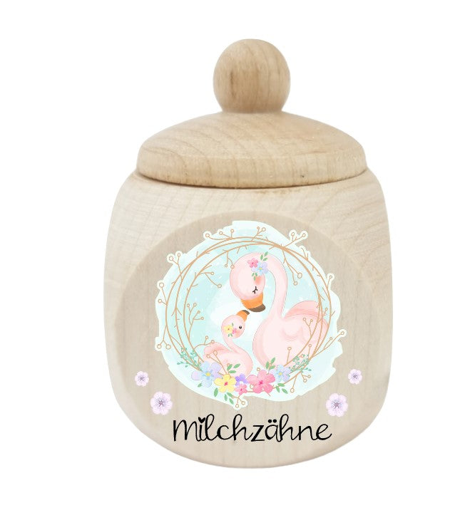 Milchzahndose Flamingo 4