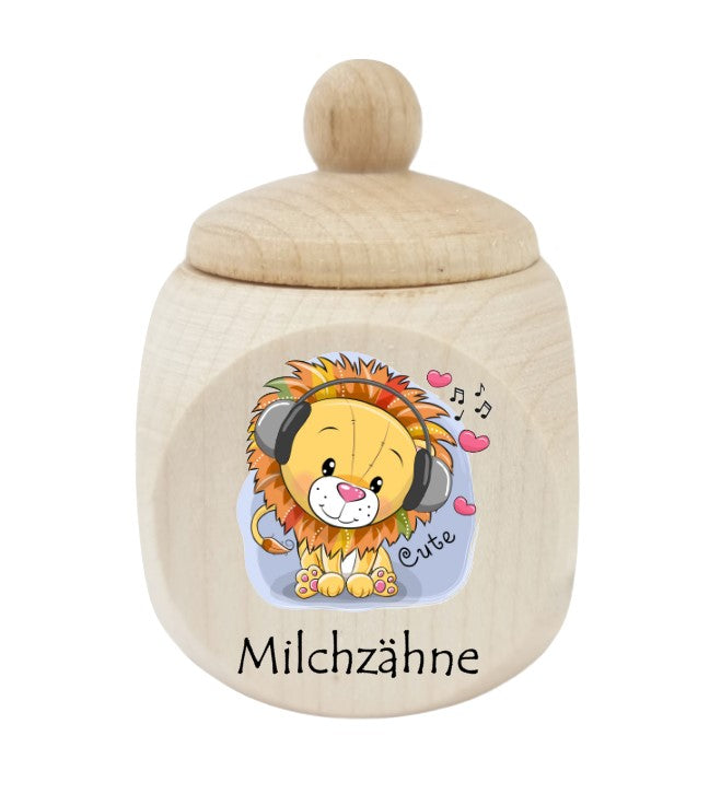 Milchzahndose Löwe 6