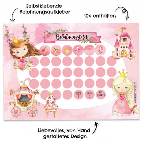 Belohnungstafel Prinzessin