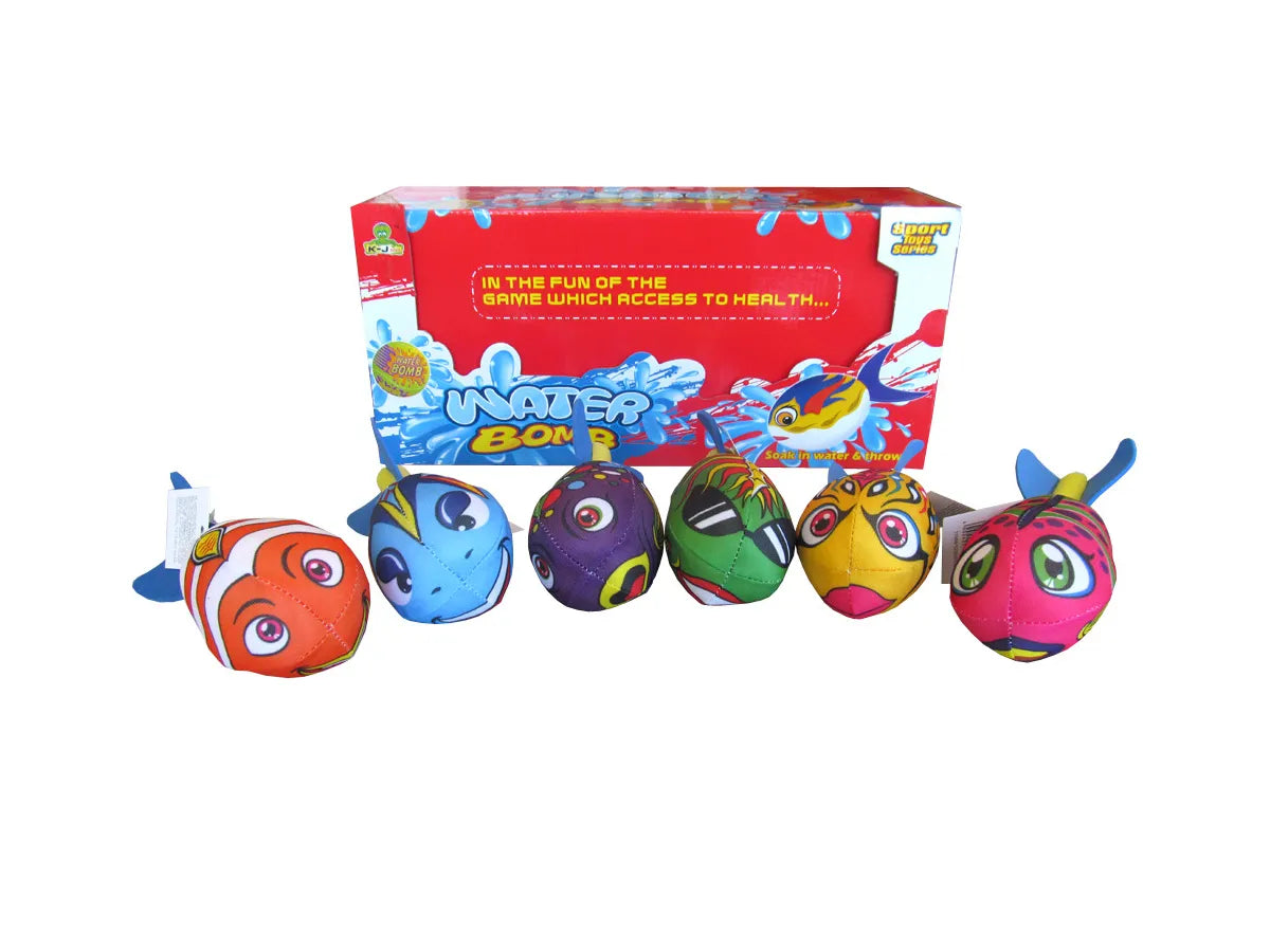 Wasserbomben Soft Fisch assortiert