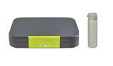 SET Znünibox und Thermosflasche Baurelia Box Maxi mit Ion8 500ml Grau