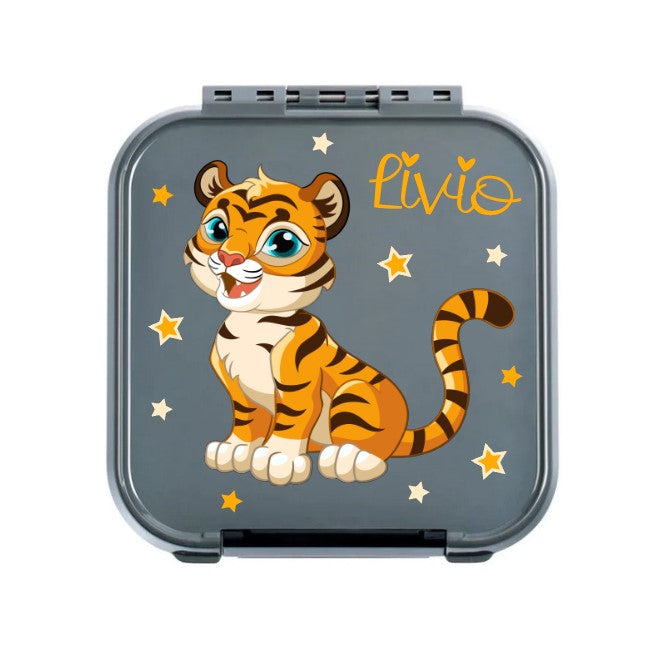 Znünibox Little Lunch Box Bento Two Mini Dunkelgrau
