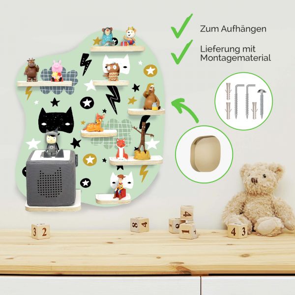 Tonie Regal zum Aufhängen Superheld
