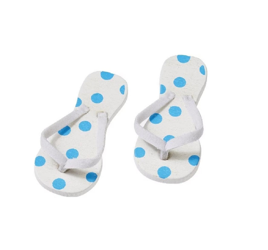 Wichtel Zubehör Flip Flop Blau
