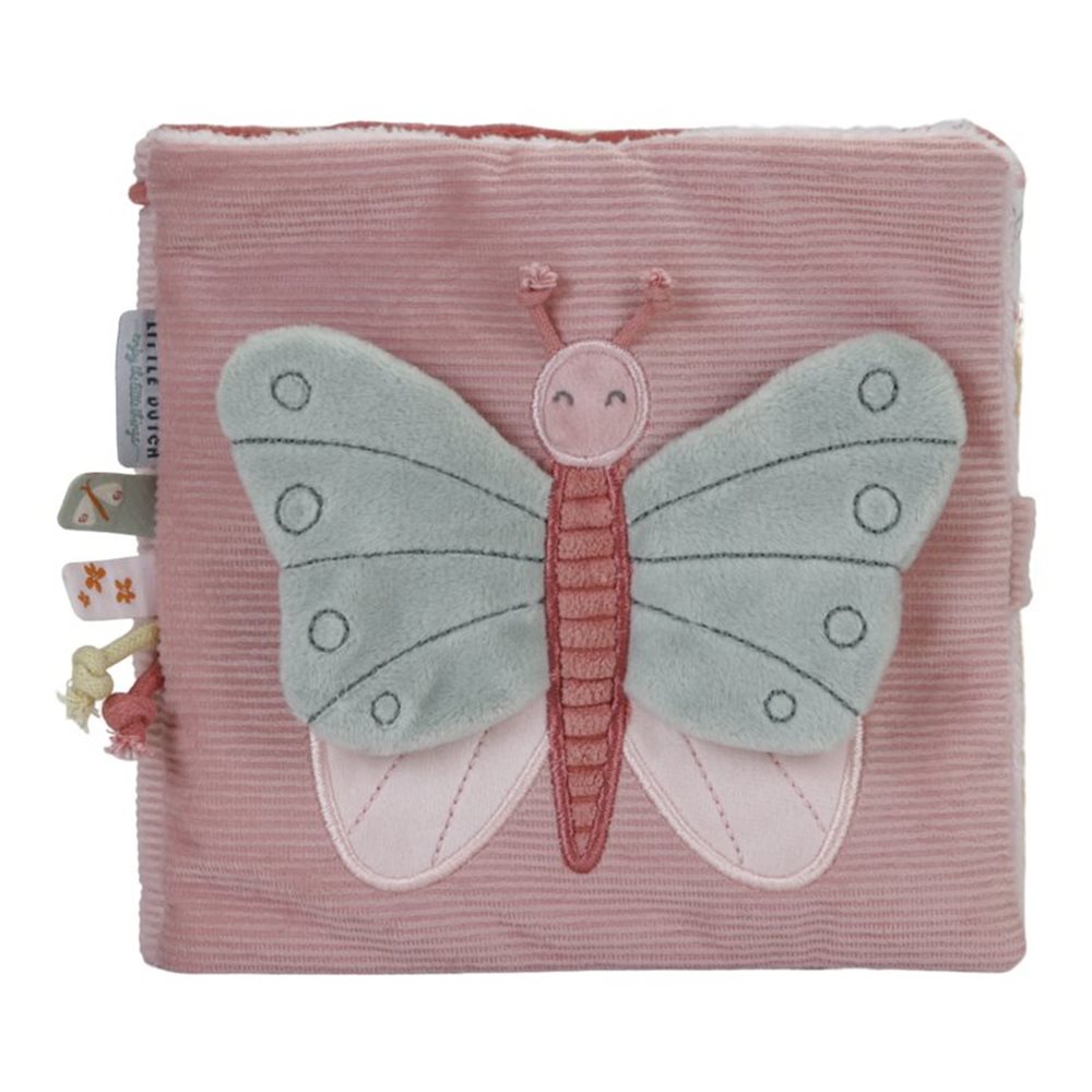 Little Dutch Stoffbuch mit Aktivitäten Flowers & Butterflies