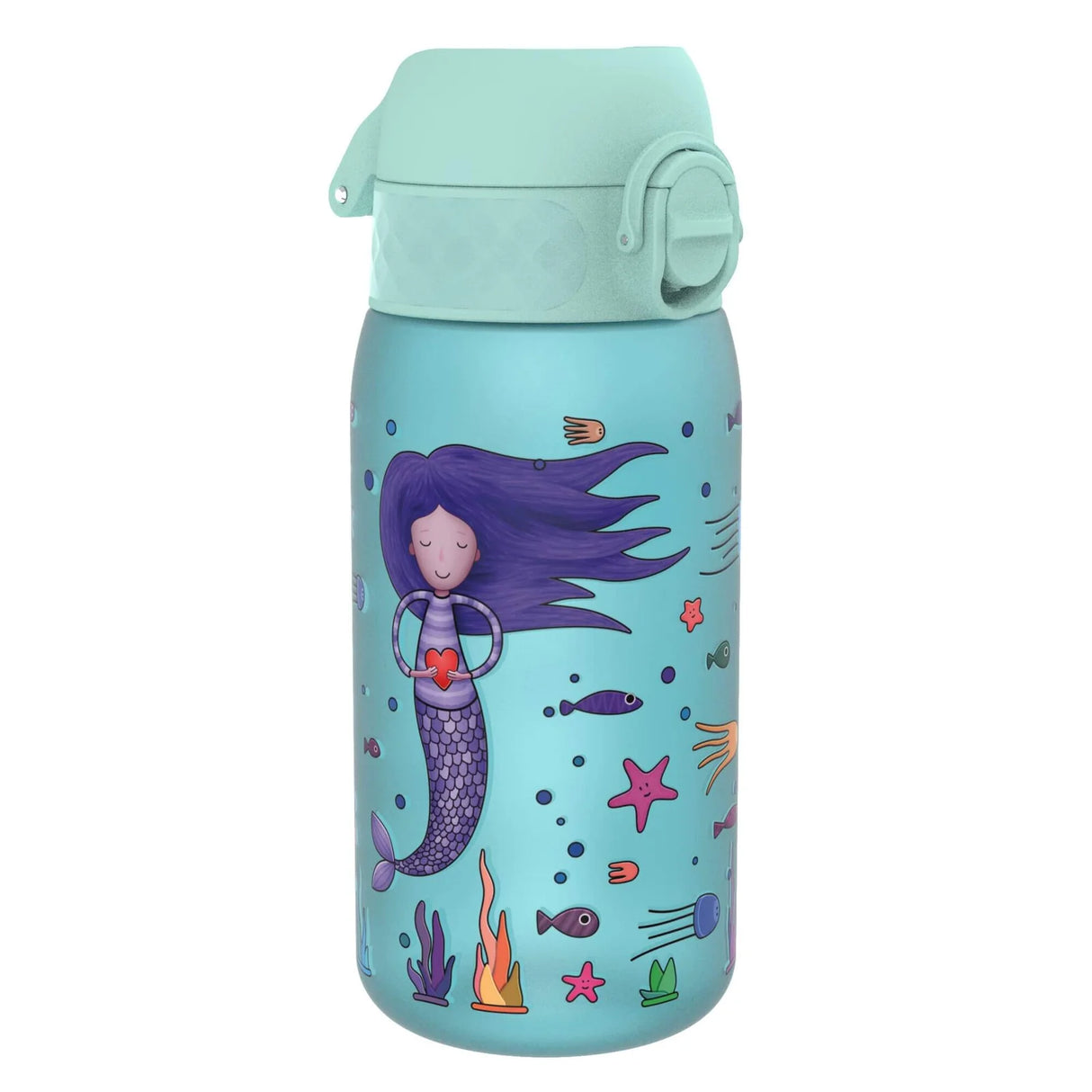 Kinder Trinkflasche Ion8 400ml mit Motiv Meerjungfrau