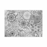 Ausmal Tischdecke XL Mandala