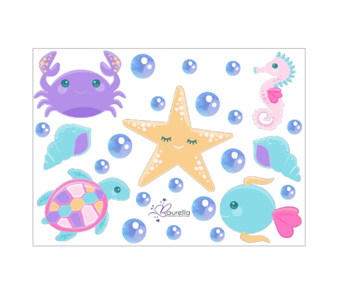 Stickerbogen Tiere 3