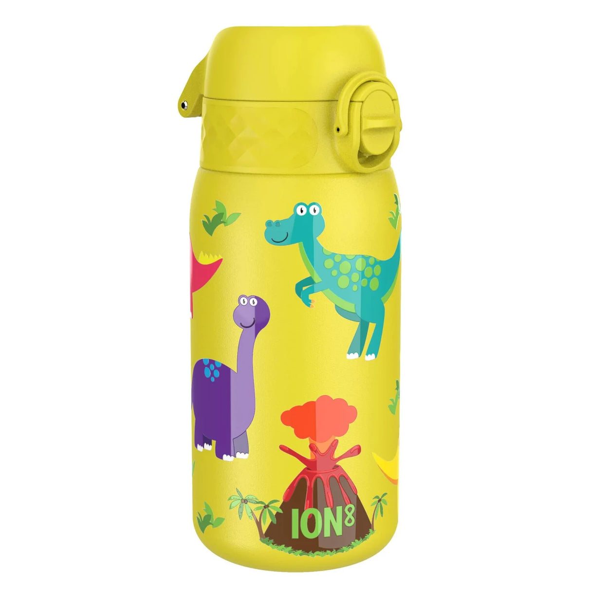 Kinder Thermosflasche Ion8 mit Motiv 350ml Dino
