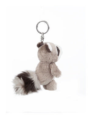 Schlüsselanhänger Plüsch Waschbär
