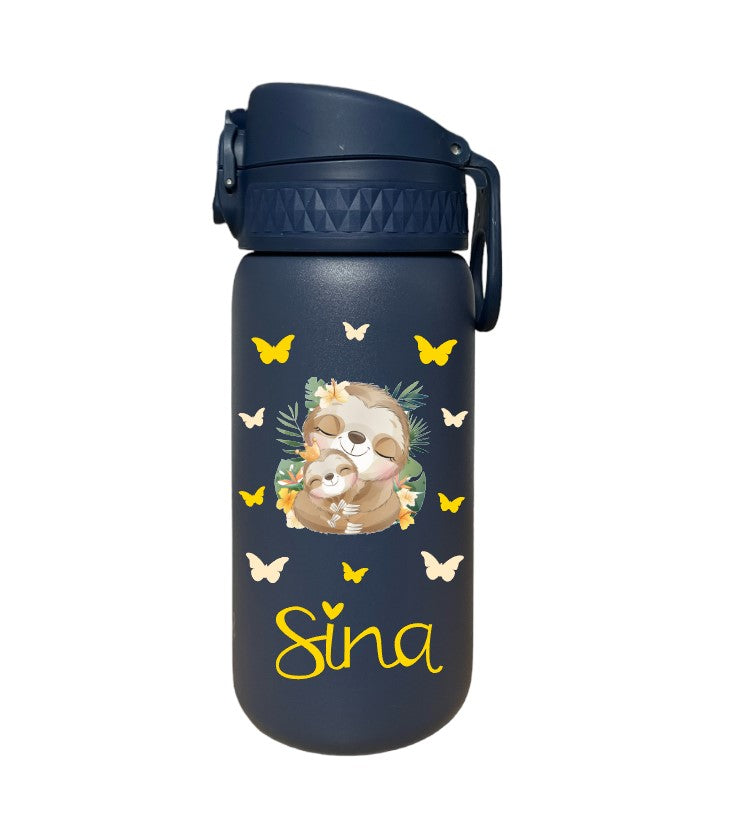 Kinder Thermosflasche Ion8 350ml Dunkelblau