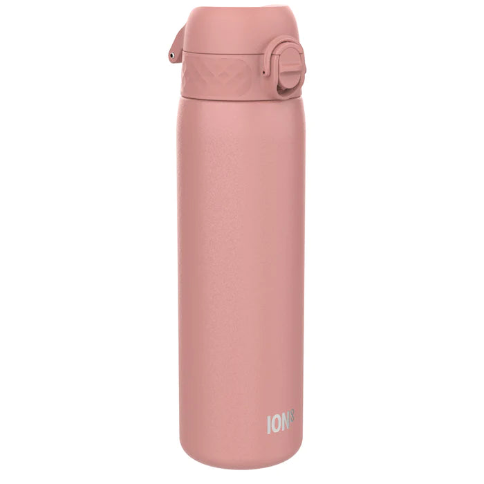 Edelstahl Trinkflasche Ion8 500ml Altrosa