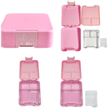 SET Znünibox und Trinkflasche Baurelia Box Midi mit Kambukka 500ml Rosa