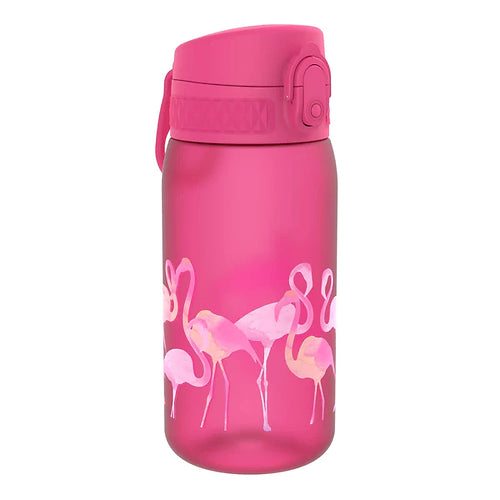 Kinder Trinkflasche Ion8 400ml mit Motiv Flamingo