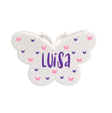 Nachtlicht Steckdose Schmetterling LED Weiss