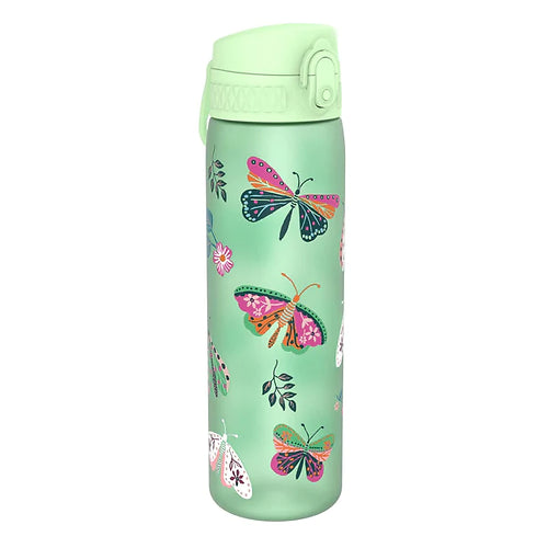 Trinkflasche Ion8 500ml mit Motiv Schmetterling Mint