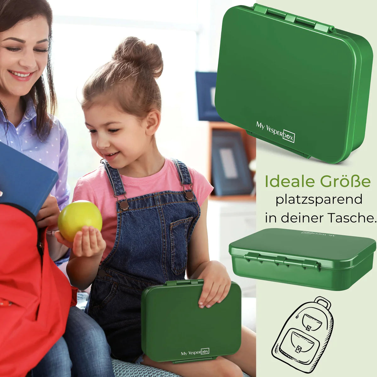 Znünibox My Vesperbox Bia Grün