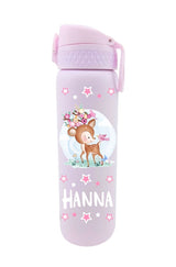 Edelstahl Trinkflasche Ion8 500ml Pastellrosa
