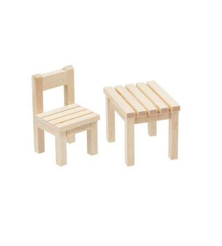 Wichtel Zubehör Tisch & Stuhl