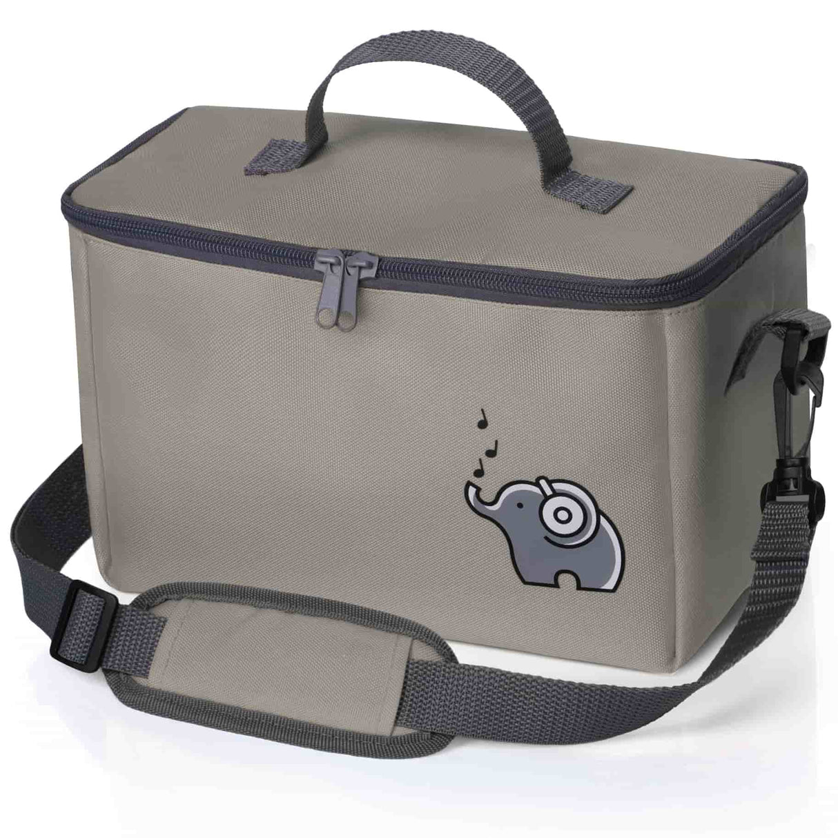 Tonieboxtasche Grau