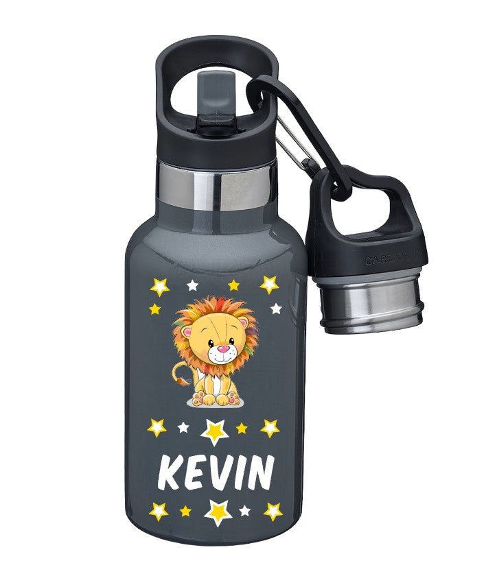 Kinder Thermosflasche Carl Oscar TEMPflask 350ml Grau