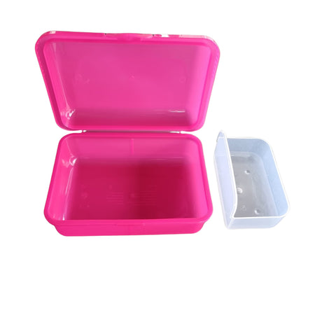 SET Znünibox mit Trennschale und Camelbak Kids Pink